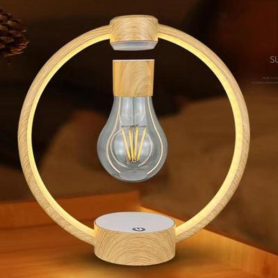 Inspired Deals Magnetic Levitation Lamp With Floating Light Bulb LED Desk Ambient Night Light light Color