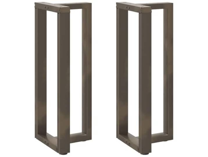 hliofuir Bartischbeine T-Form 2 STK. Stehtischbeine Stahl 50x35x100 cm Robuste T-Form Tischkufen aus Metall für individuelle Stehtische in Küche, Gastronomie oder Heimbar.