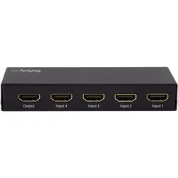 StarTech 4 Port HDMI Automatic Switch, Switch Box