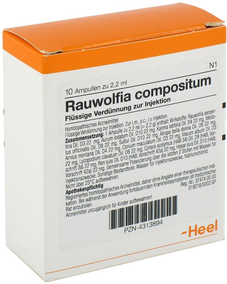 Rauwolfia Compositum Ampullen