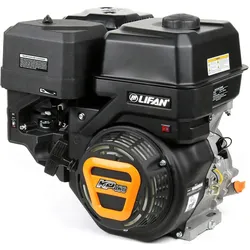 Wiltec, Rührwerk + Mörtelrührer, LIFAN KP460 25,4mm Benzinmotor Einzylinder 15,6PS Motor Rüttelplatte Baumaschine