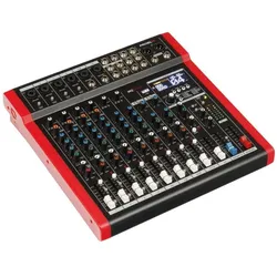 Proel Sound Systems MQ Series Mixer MQ1222X, Mischpult, Schwarz