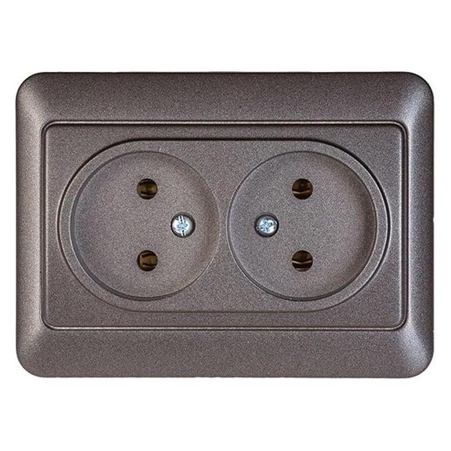 Vila DOUBLE SOCKET OUTLET ANTRAC. RP16-020 SL (477910111726)