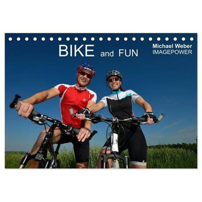 BIKE and FUN (Tischkalender 2027 DIN A5 quer), CALVENDO Monatskalender