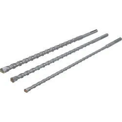 BGS Mauer-Durchbruch-Bohrer-Satz | SDS-MAX-Schaft | 16 / 20 / 26 mm | 3-tlg.