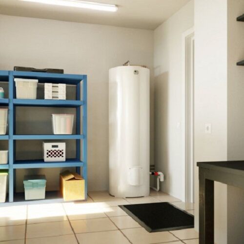 Chauffe-eau électrique vertical blindé stable 300 L THERMOR 282031 Blanc