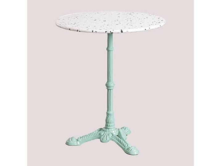 SKLUM Runder Terrazzo-Bartisch (Ø60 cm) Volutto Grüne Paradiesinsel