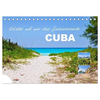 Erlebe mit mir das faszinierende Cuba (Tischkalender 2027 DIN A5 quer), CALVENDO Monatskalender