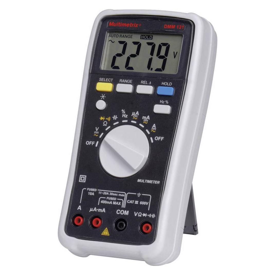 Multimetrix Hand Multimeter DMM 121 (CAT III 600V, Hand-Multimeter) (P06231421Z)