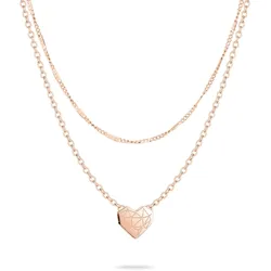 LIEBESKIND BERLIN Halskette - Broken Heart Layering