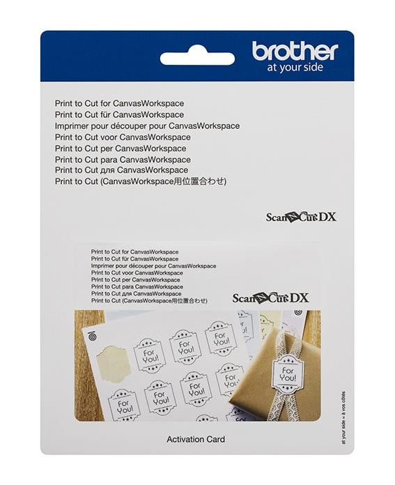Brother Print to Cut kaart voor ScanNCut