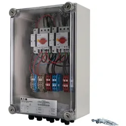Eaton 168099 Feuerwehrschalter, für 2 Stränge, 26 A, MV SOL30X2-SAFETY-MV-U(230V50HZ)