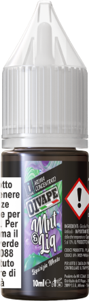 01 Vape Mnt & Liq Aroma Concentrato 10ml Menta Liquirizia