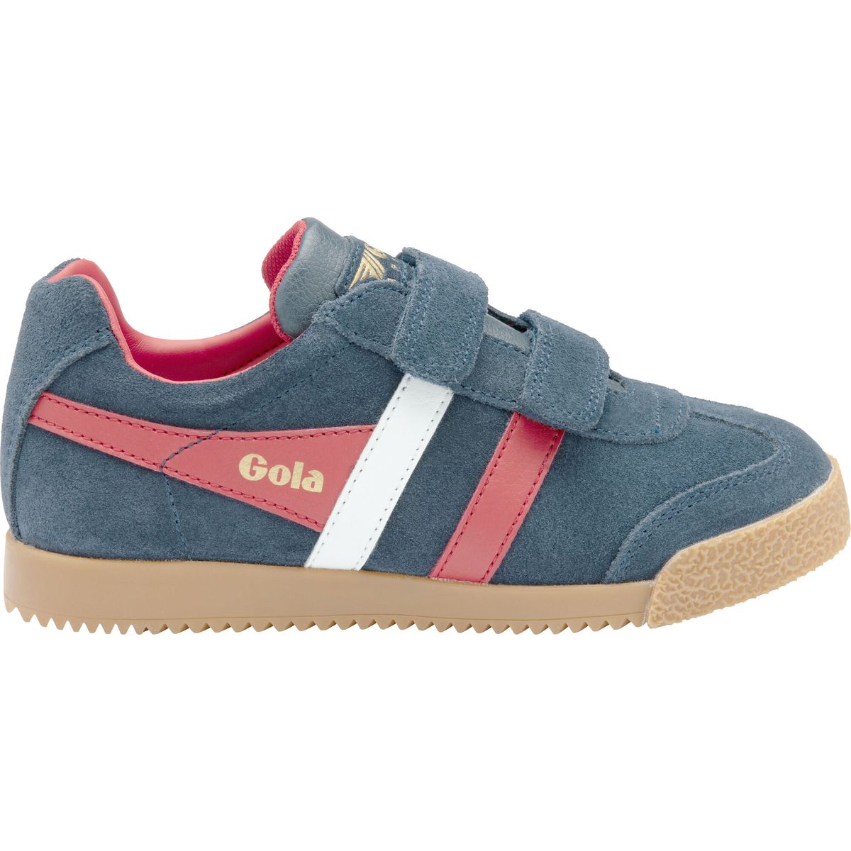 Gola Harrier Strap Sneaker Kids navy/deep red/white (EA) 9 CKA192-EA-9-navydeepredwhite