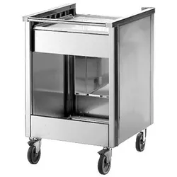 Virtus Tablett- und Besteckspenderwagen, 610x405 mm (IIA6021)