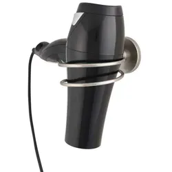 Fackelmann Fusion Haartrockner-Halter Edelstahl.. - Badmöbel