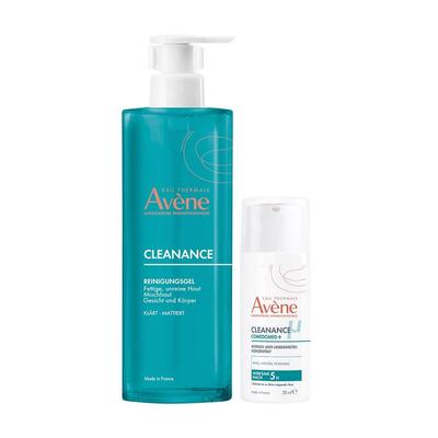 Avène Cleanance Comedomed Anti-Unreinheiten Konzentrat + Reinigungsgel Set 1 St