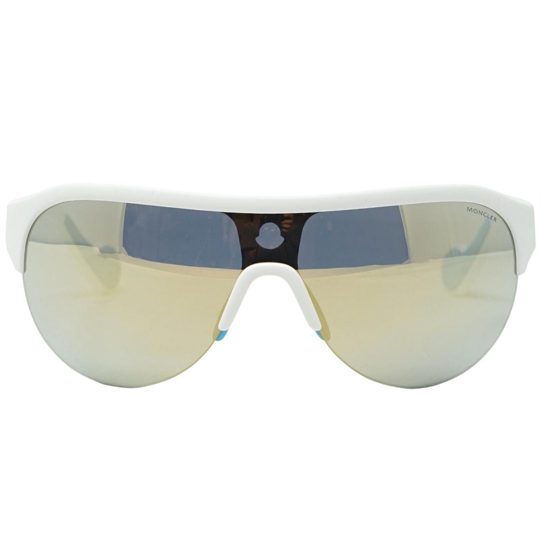 Moncler ML0049 21C OO witte zonnebril