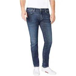 Pepe Jeans Herren Jeans Hatch - Slim Fit - Blau - Rinse Powerflex - Rinse Powerflex VX1 - 30W / 30L