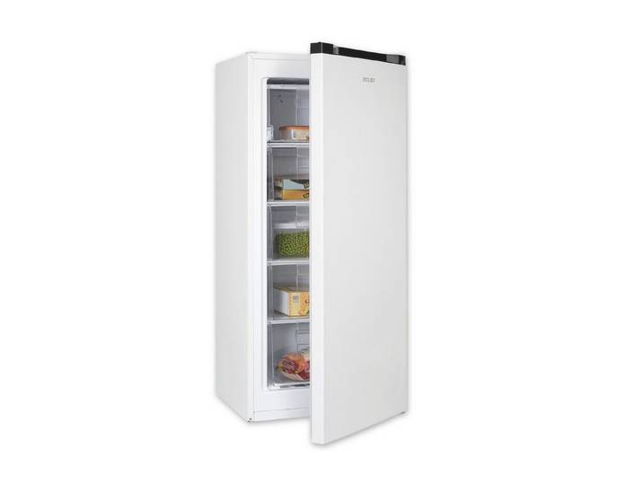 exquisit Gefrierschrank GS145-050C weiss, 125,9 cm hoch, 54 cm breit, Perfekt für Ihre Küche: flexibel, praktisch & klar strukturiert