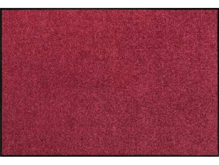 Salonloewe Fussmatte Weinrot I Schmutzfangmatte & Fußabtreter für Innen 60 x 85 cm