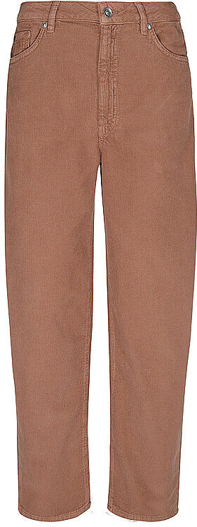 MONARI Cordhose Barrel Leg hellbraun   34 34