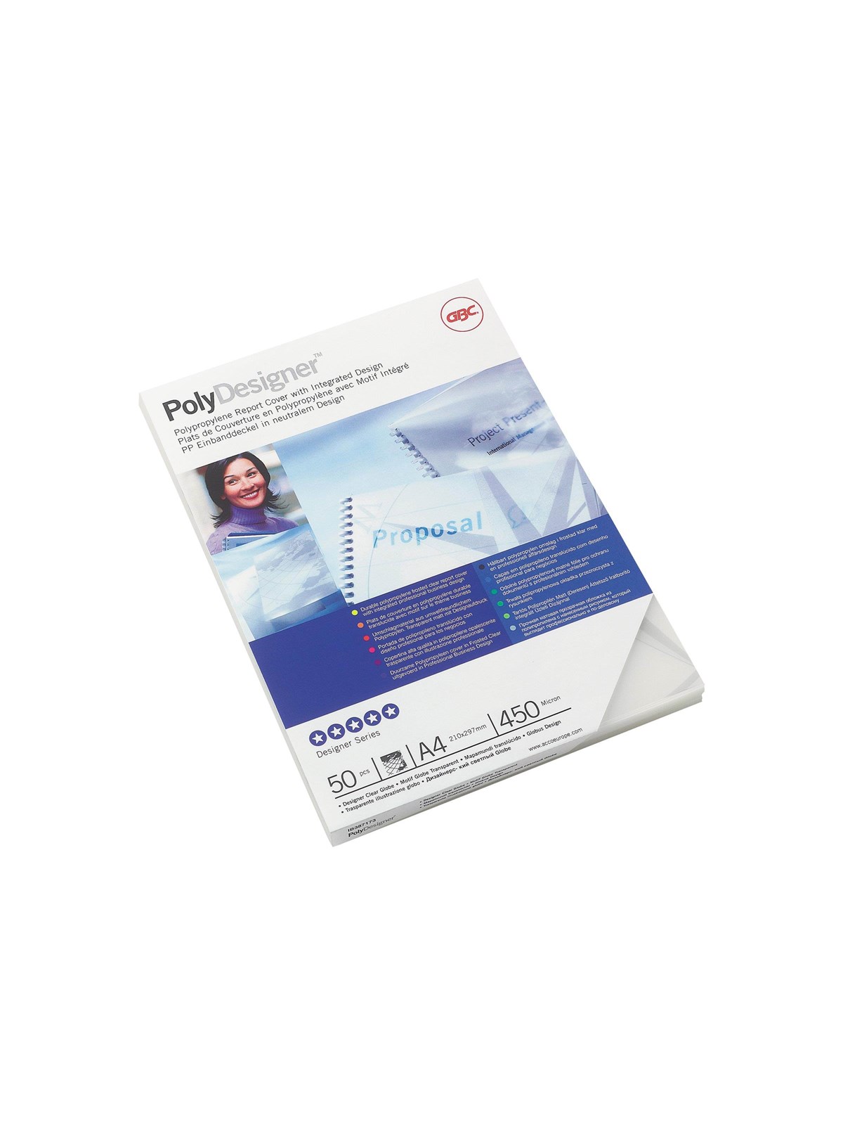 GBC PolyClearView - 50 pcs. - binding cover