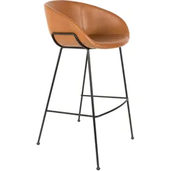 Zuiver Feston Barhocker, höhe 76 cm, braun
