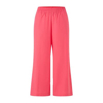 Stoffhose MAERZ MUENCHEN "Maerz Muenchen 142300 Freizeithose Damen Bekleidung", Damen, Gr. 42, EURO-Größen, pink, 100% Baumwolle, normal, Hosen Stoffhose