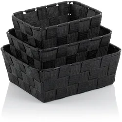 kela Korbset Alvaro 3-tlg. - schwarz