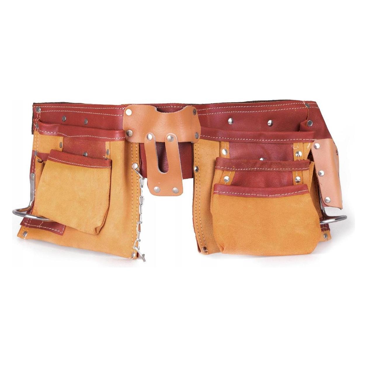 Artpol Werkzeuggürtel Leder Verschiedene Stile 11 Taschen Extra Solide Ledergürtel Werkzeug Montageg (25122079)