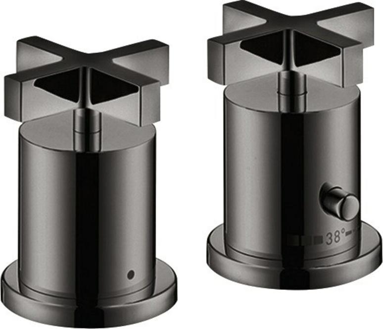 hansgrohe Fertigmontageset Axor Citterio 2-L-W-Ran-Arm, m TH, KrG, pol. bla vc