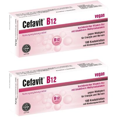 Cefavit B12 Kautabletten 2x 2x100 St