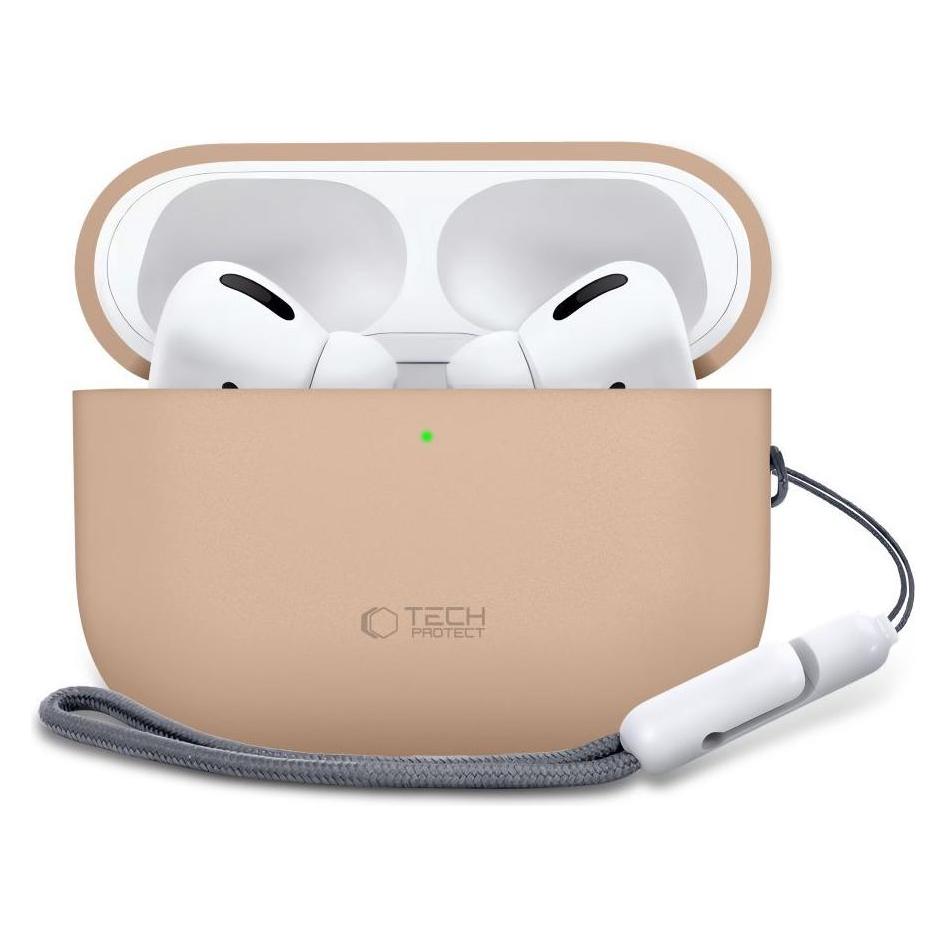 Tech-Protect Silikon Apple Airpods Pro 3 Kaffee Latte (Kopfhörer Hülle) (5906302333035)