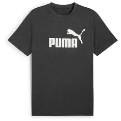 PUMA Essentials No. 1 Logo Heather T-Shirt Herren 07 - dark gray heather S
