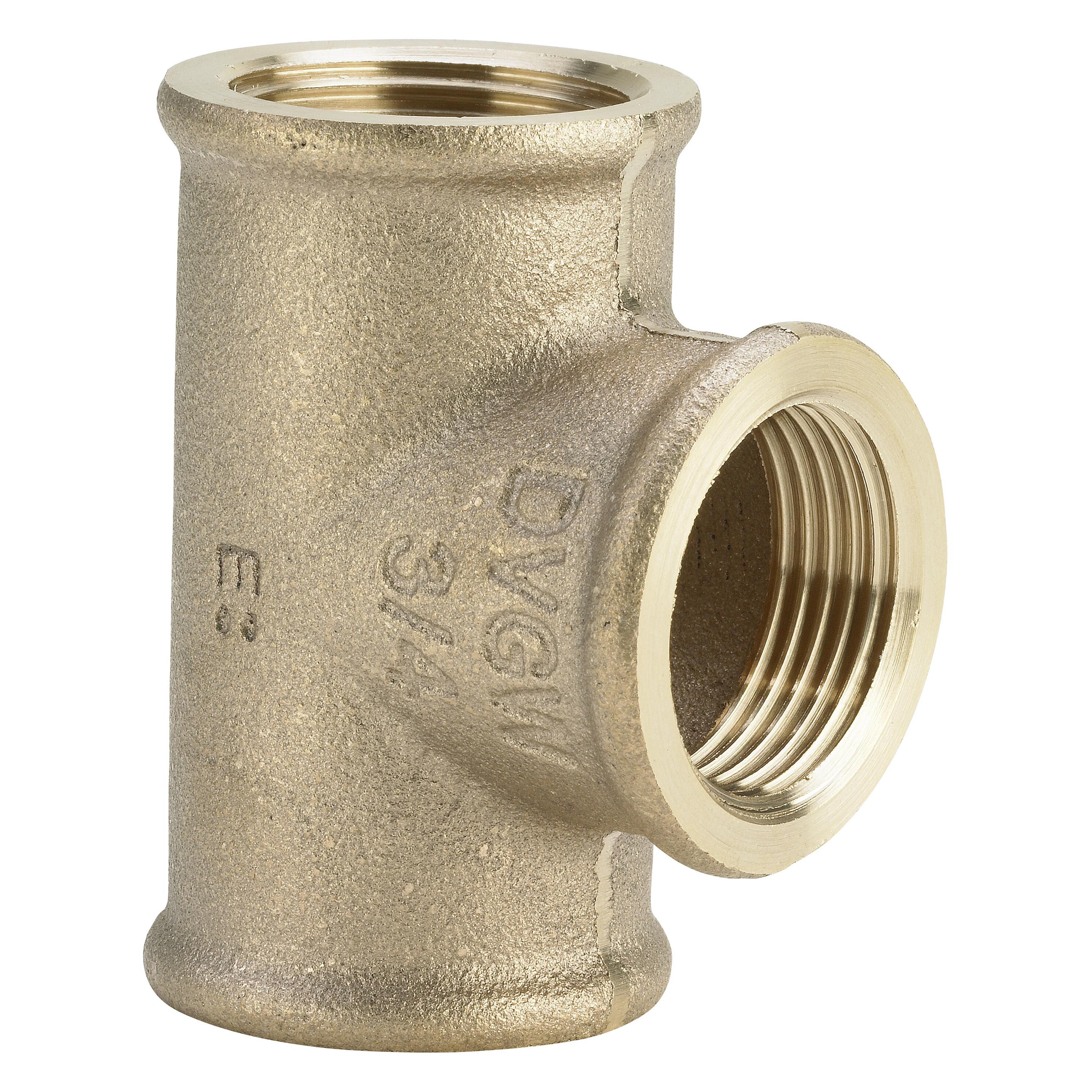 Viega Tee GW ½ x ½ x ½ "bronze - 264222 (T-Verbindung) (264222)