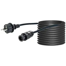 Schwaiger, Zubehör Stromerzeuger, Wechselrichter-Anschlusskabel Betterie->Schuko 10m (Solarkabel)