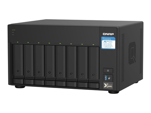 QNAP TS-832PX-4G - NAS-Server - 8 Schächte (TS-832PX-4G)
