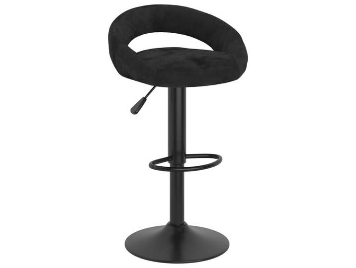 NOUVEAU Tabourets de bar lot de 2 noir velours - VIDAXL - Chaise de bar &1_28127