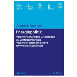 Energiepolitik, Fachbücher von Andreas Seeliger
