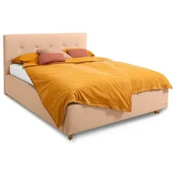 Segmüller Werkstätten Polsterbett OpalLS Stoff Rosa Rose 180 x 200 cm