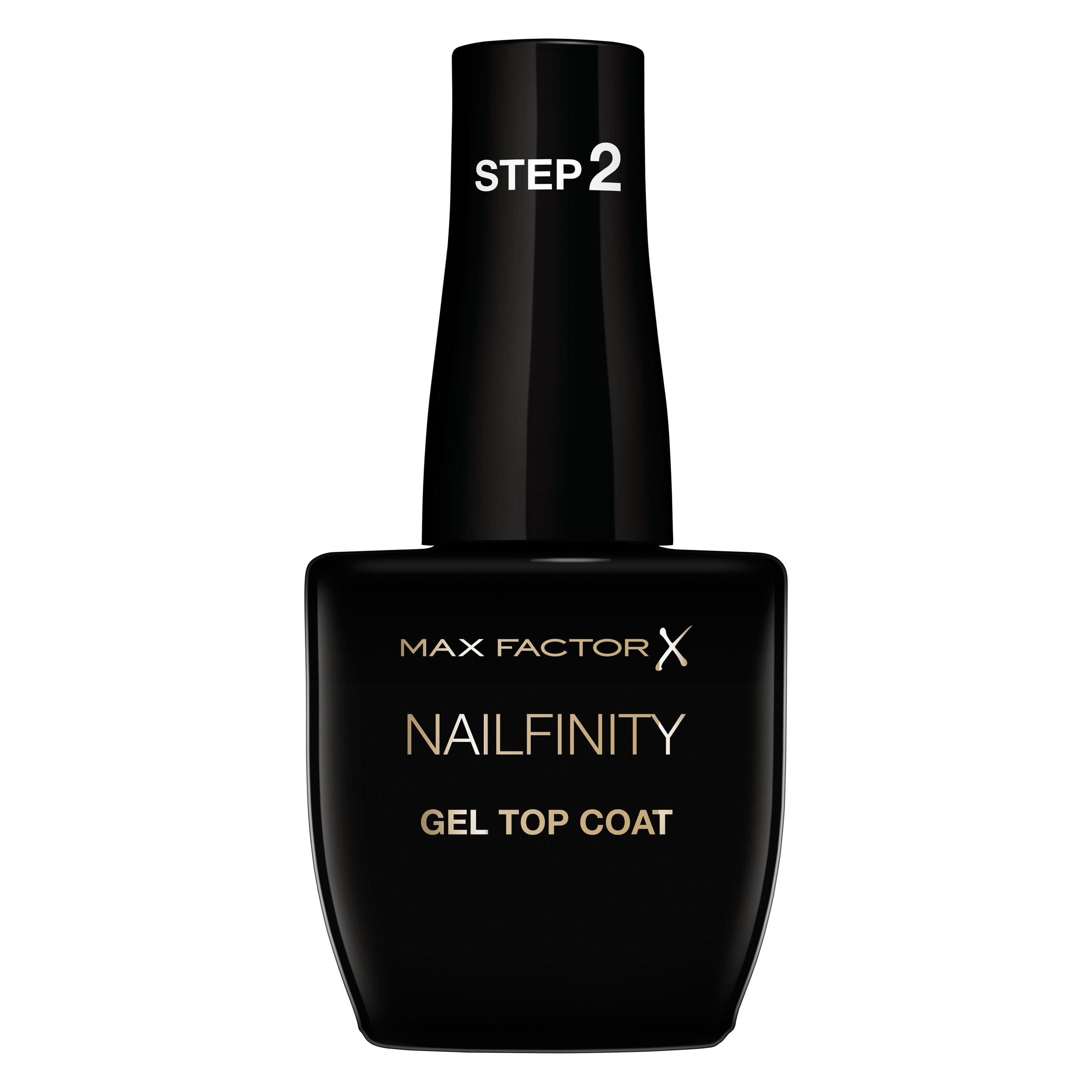 Max Factor Nailfinity Top Coat No 100 (100 The Finale, Gel-Effekt Nagellack, Top Coat) (99350068768)
