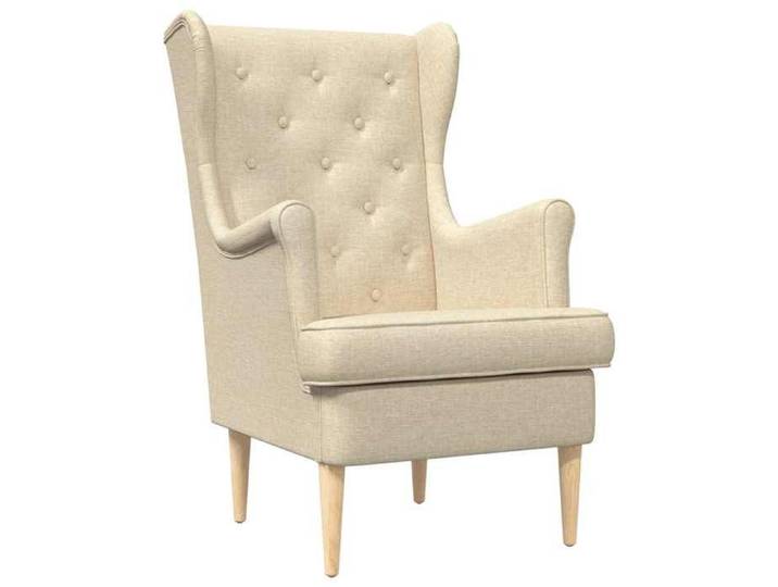 NEW Meuble de salon - vidaxl - Fauteuil Crème Tissu - Fauteuil simple{65x79x100 cm } 166748