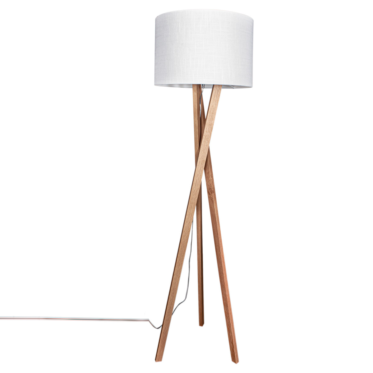 By Rydens Stehleuchte VEGA 160cm Eiche/weiß 4100020-6002 7391741278050
