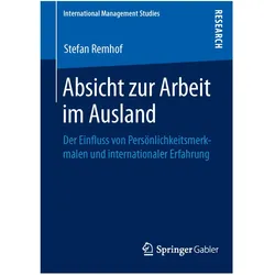Absicht zur Arbeit im Ausland, Fachbücher von Stefan Remhof