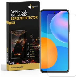 4x Panzerfolie für Huawei P Smart 2021 ANTI-SHOCK Displayschutz Schutzfolie MATT ANTI-REFLEX ENTSPIEGELT