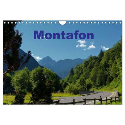Montafon (Wandkalender 2027 DIN A4 quer), CALVENDO Monatskalender