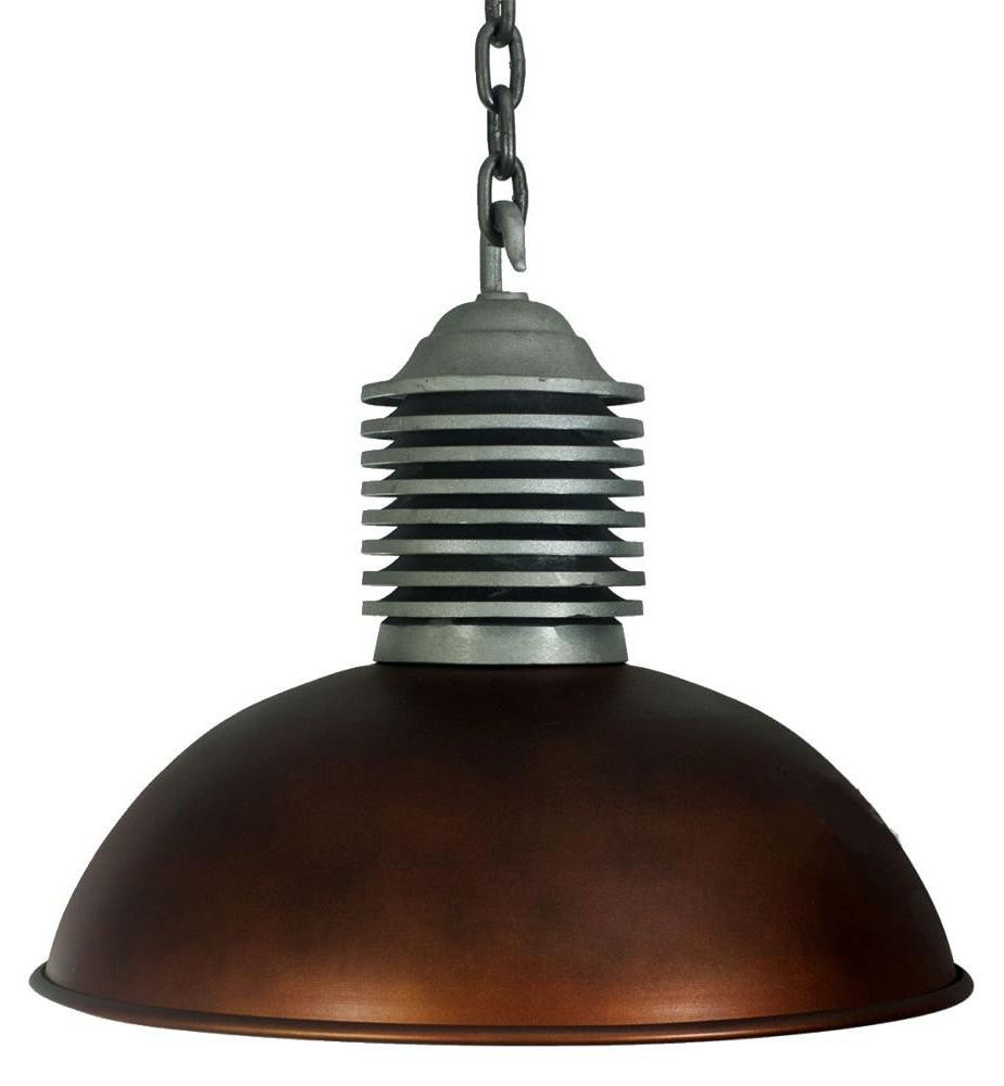 KS Verlichting Old Industry Bud hanglamp - Bronsbruin - Aluminium