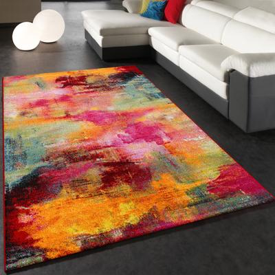 Paco Home Colorful Area Rug with Artful Design Multicolor Pattern