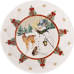 Toy's Fantasy Snowman with Animals Schale 16,5 cm